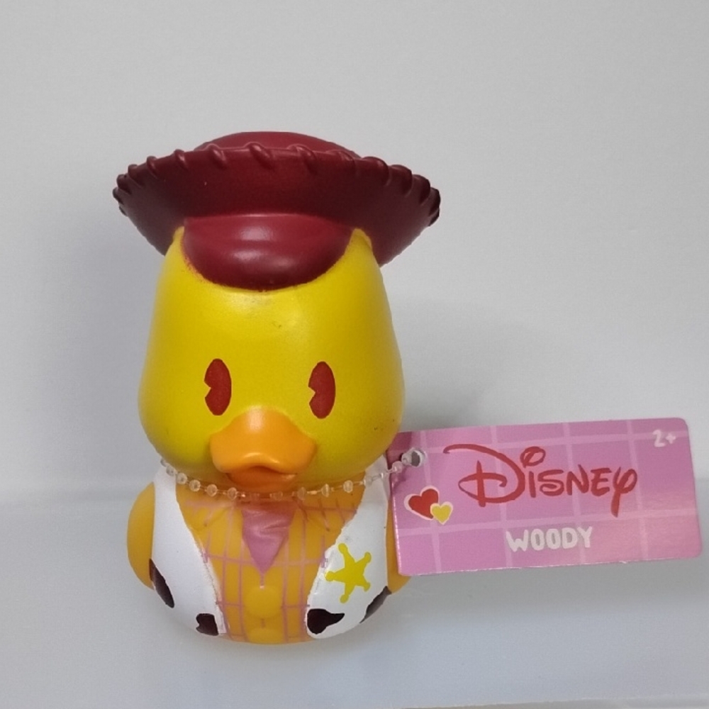 Disney Toy Story Duckalooz Woody Valentines Day Rubber Duck Figure